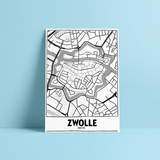 Zwolle Kaart