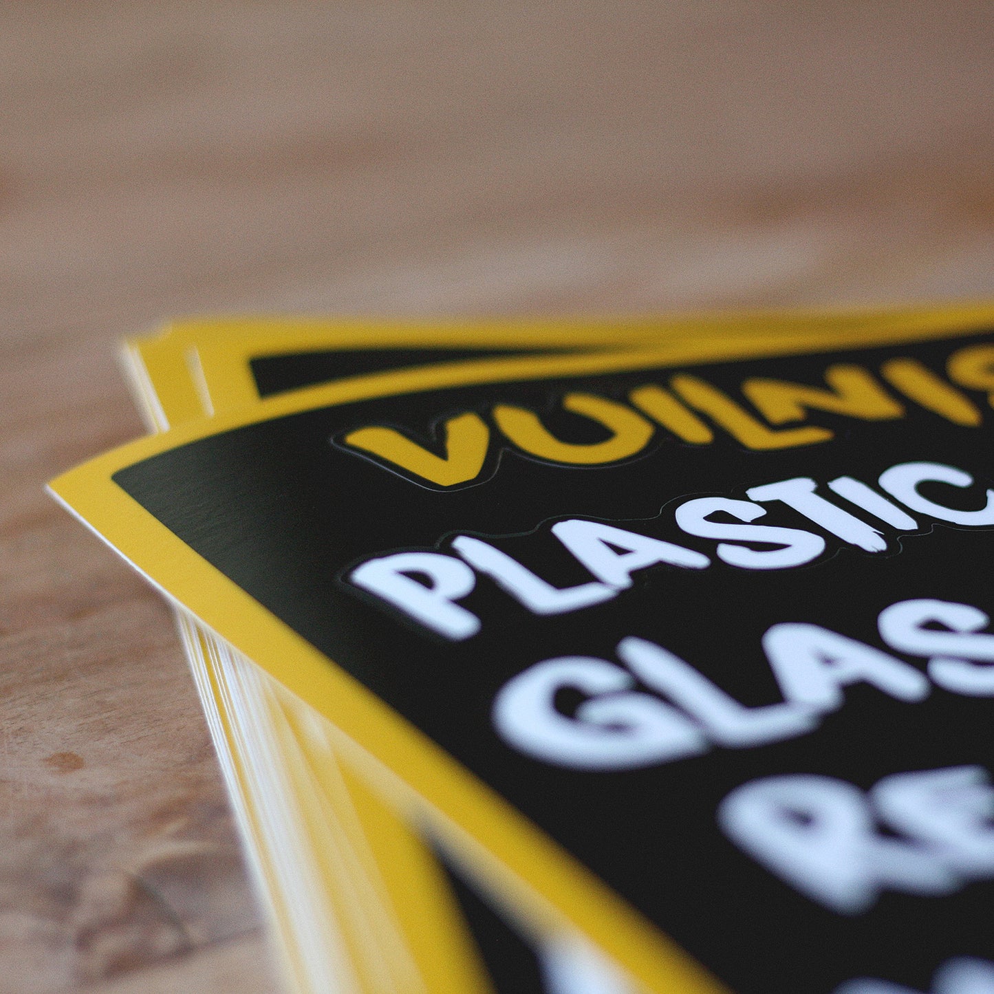 Vuilnistickers